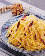 Hot and sour potato shreds