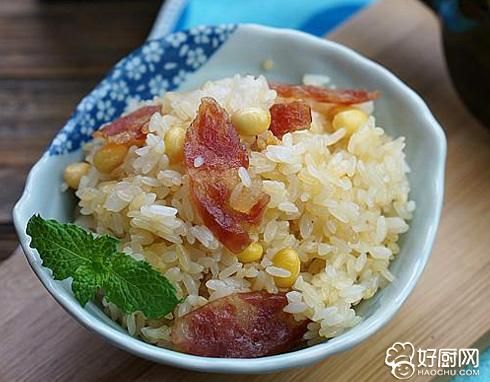Soybean Rice in Casserole
